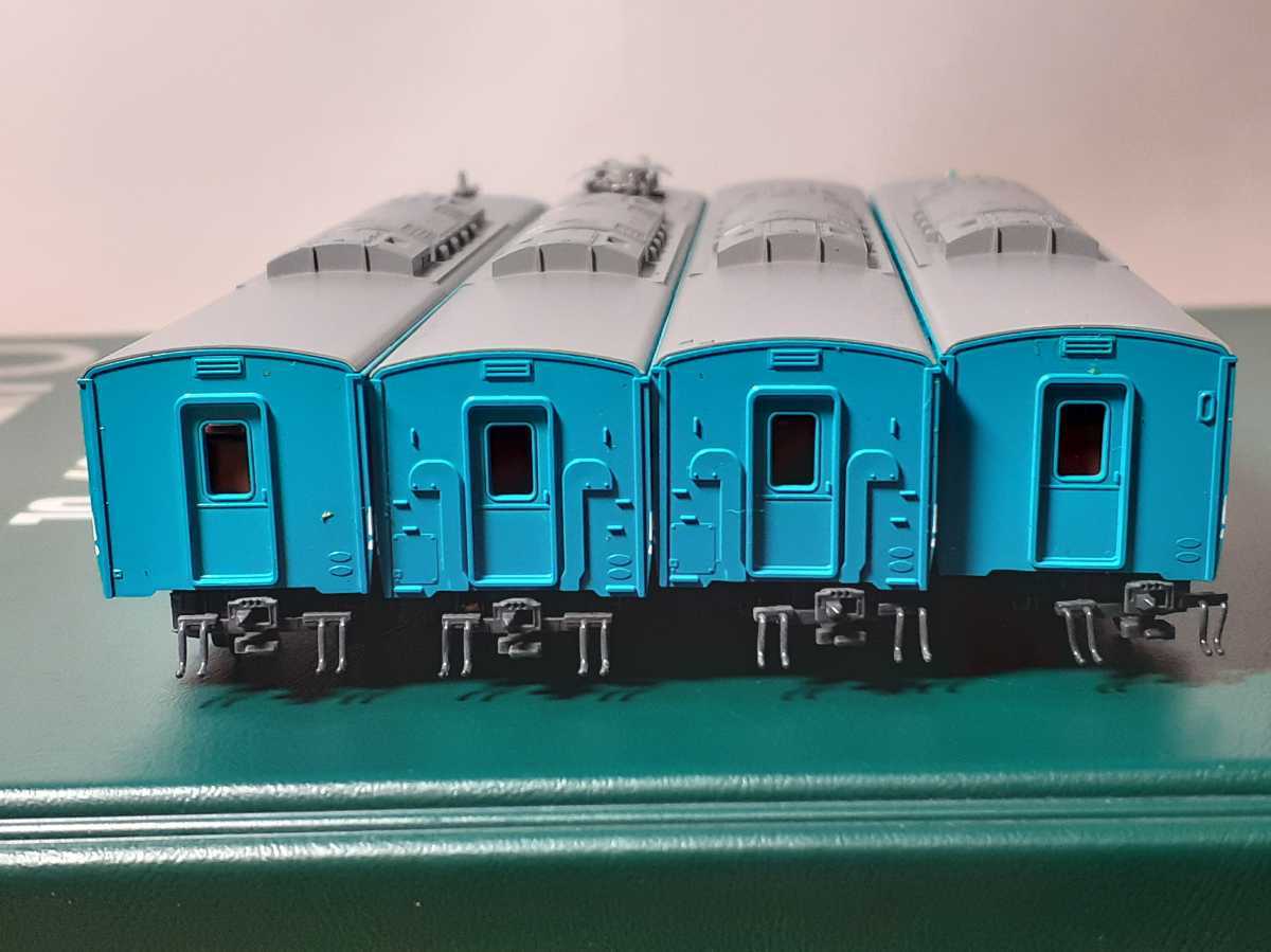 KATO 117系電車（和歌山色 オーシャンカラー）4両セット 10-480 KATO 117系