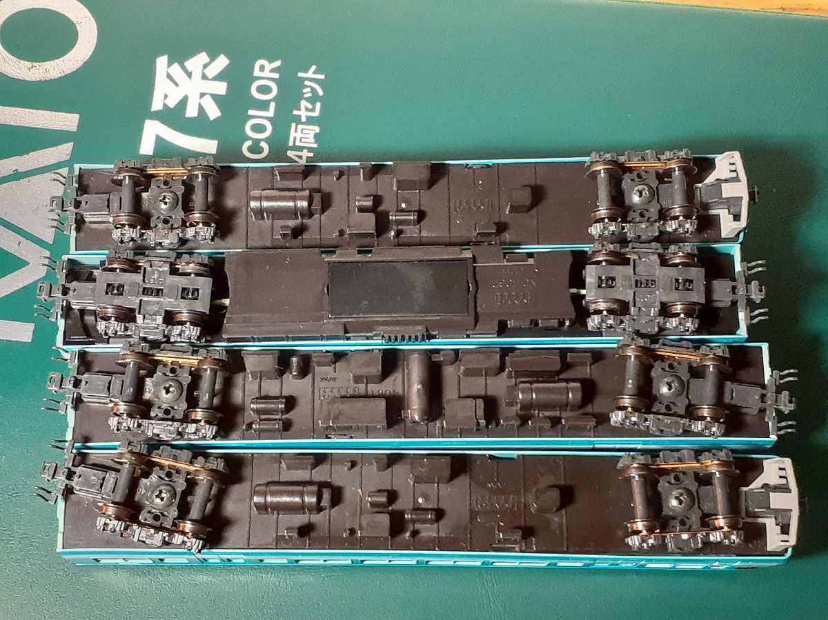 KATO 117系電車（和歌山色 オーシャンカラー）4両セット 10-480 【公式