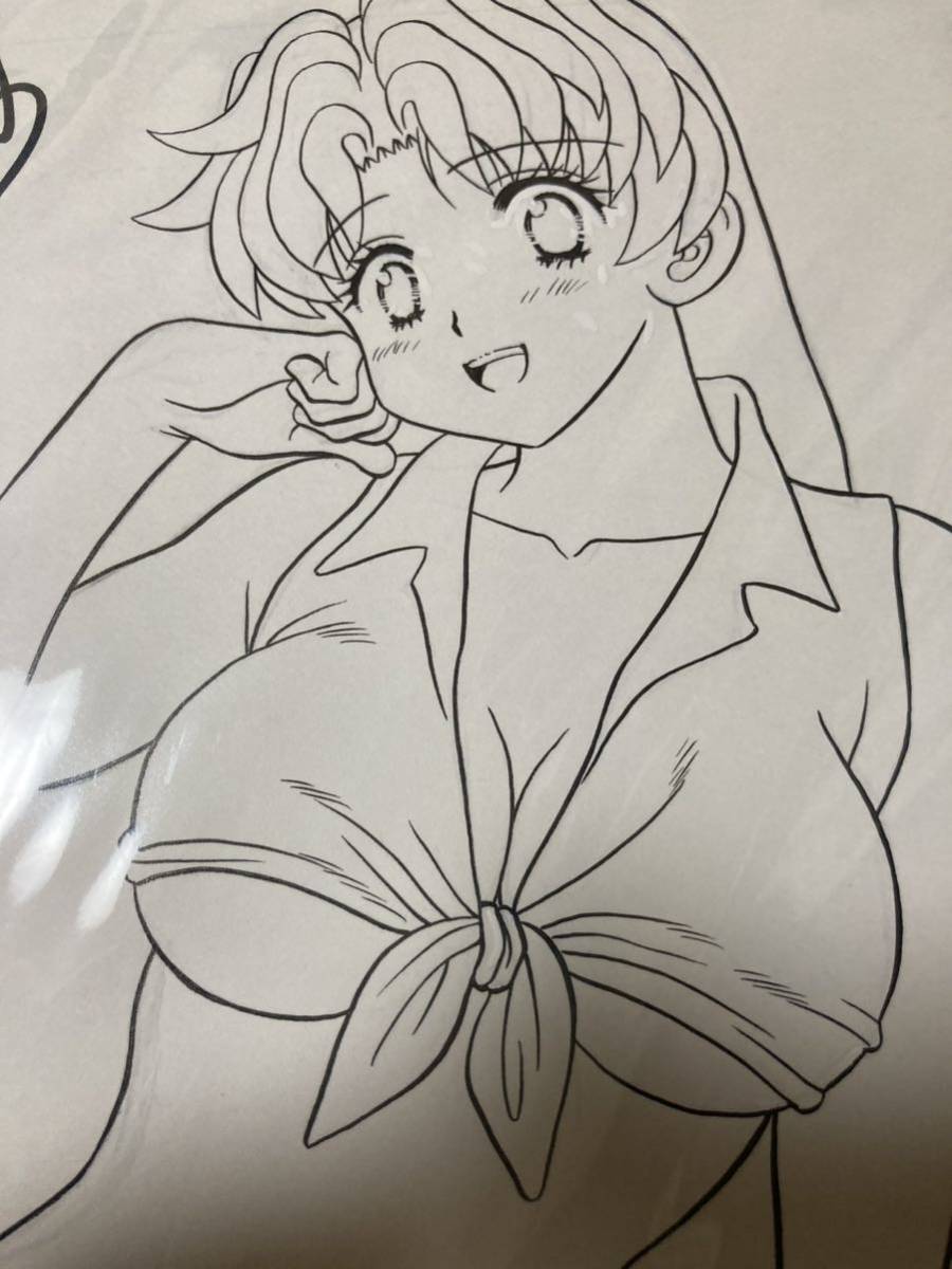 克・亜樹 直筆原画 ふたりエッチ(サイン、直筆画)｜売買された