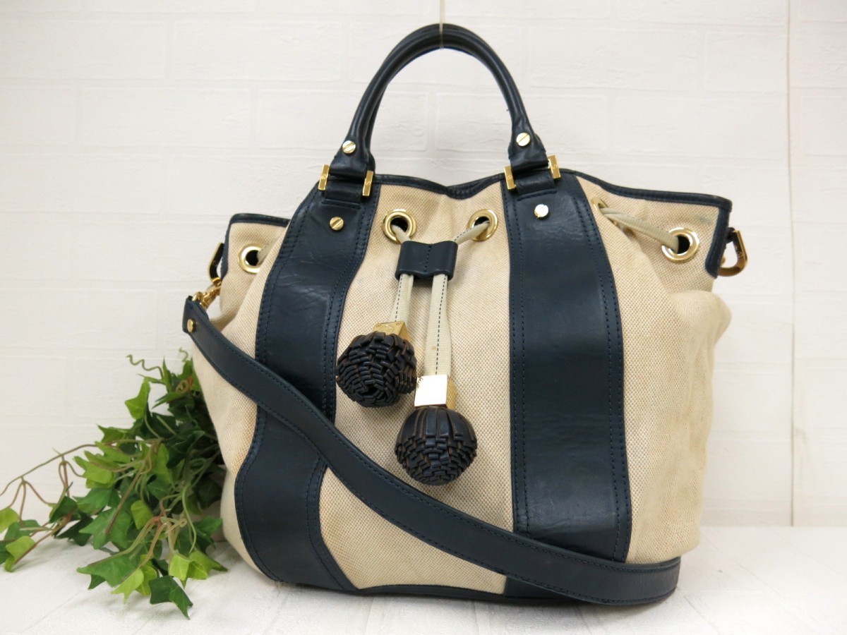 BURCH トリーバーチ TORY トートバッグ キャンバス エラ ELLA T TOTE 