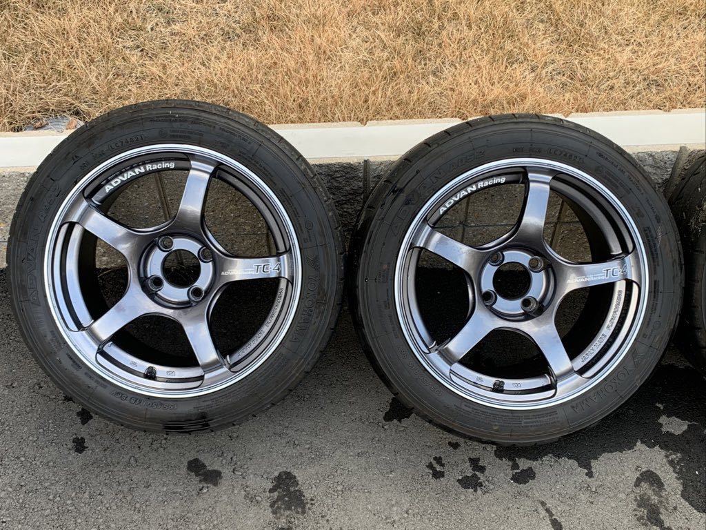アドバンレーシング TC-4 15インチ8J+28 PCD100 4穴A052 アドバン