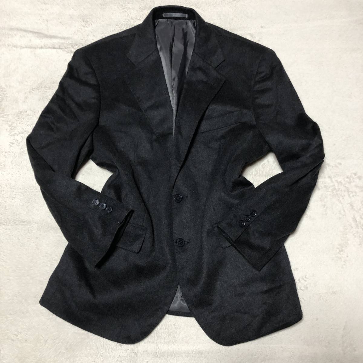 ほぼ未使用品 A.JOINT UOMO エージョイント【人気のカシミヤ100 