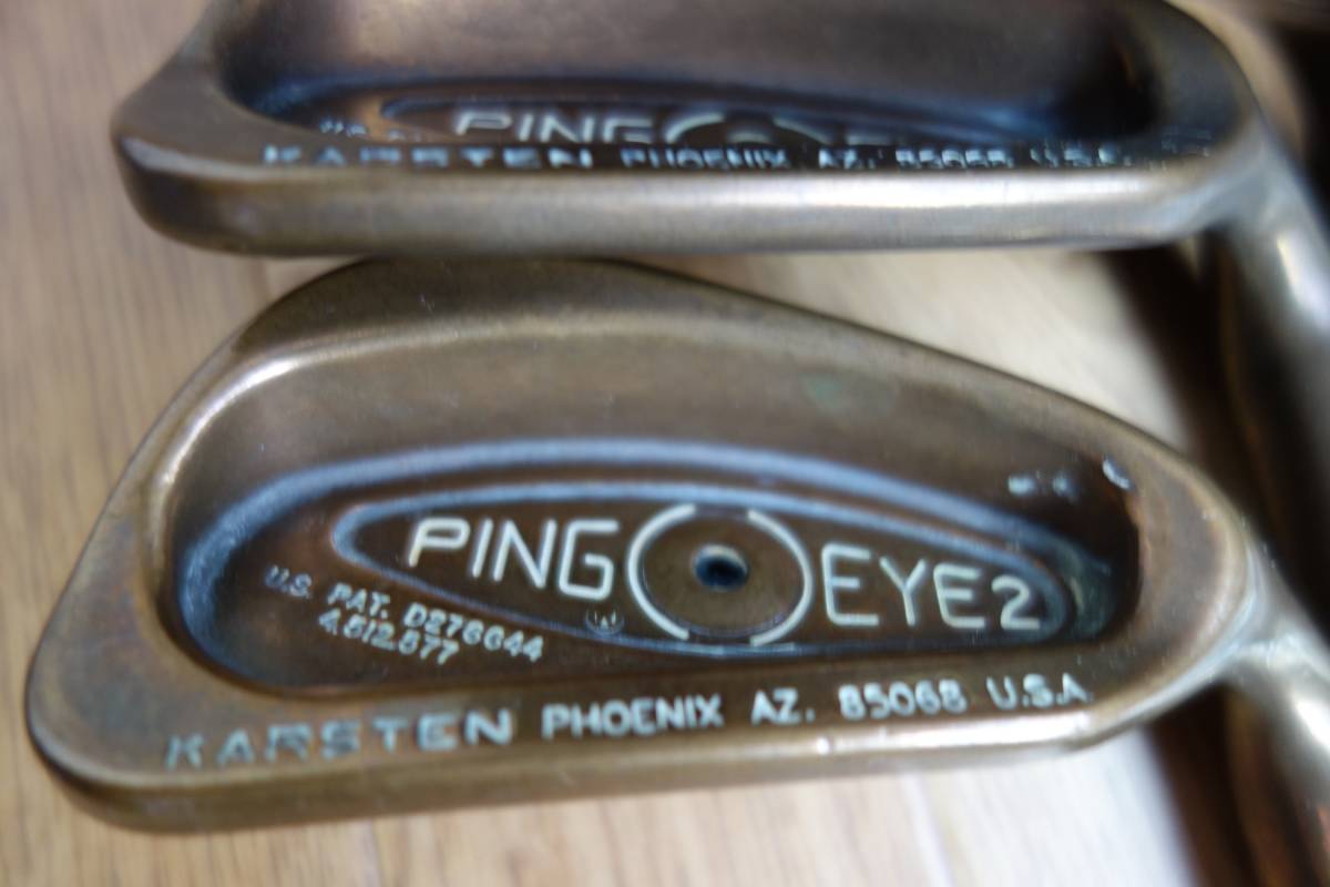 EYE2 PING ベリリウムカッパー ピン アイアンセット 赤ドット ゴルフ 