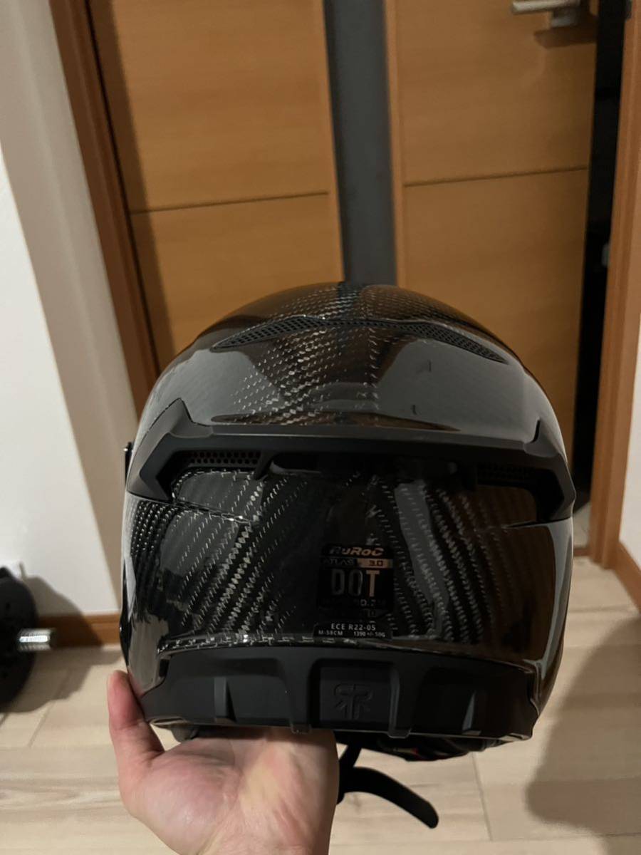 ruroc ATLAS 3.0 HELMET - LIQUID CARBONヘルメット ルーロック M