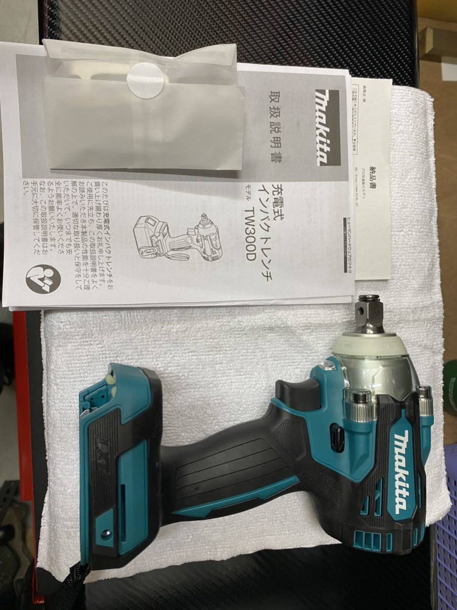 未使用箱無し開封保管品】マキタ 18V 6.0Ah 充電式インパクトレンチ 