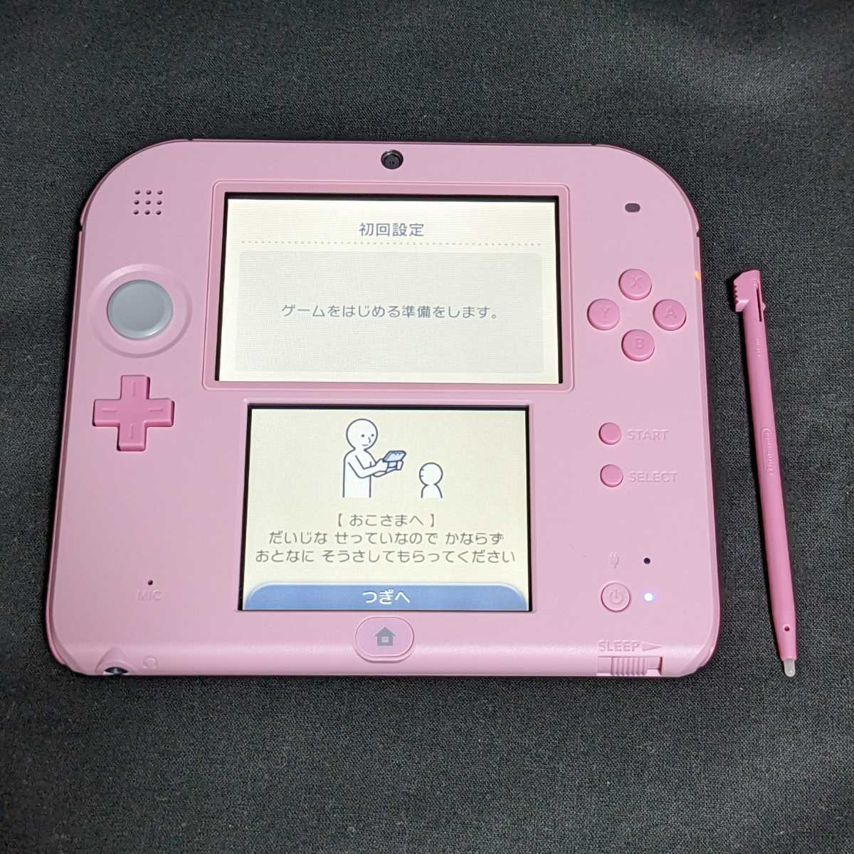 ほぼ新品 ニンテンドー2DS ピンク FTR-S-PBAA 本体(ニンテンドー3DS  