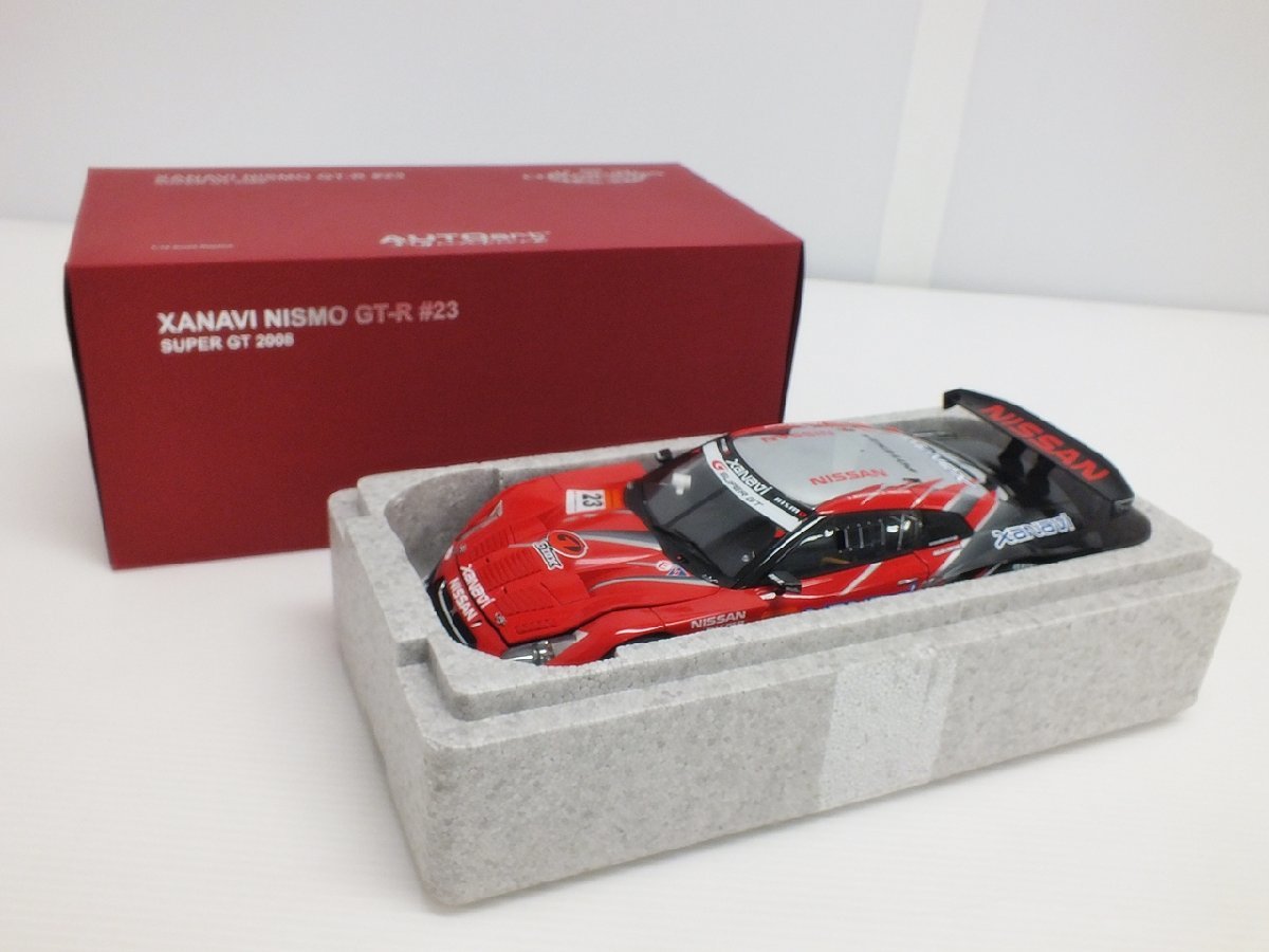 得価，お得 5A-51-198-1 AUTO art オートアート NISSAN ニッサン XANAVI NISMO サナヴィ ニスモ GT-R #23 SUPER GT 2008 1/18スケール 開封済(レーシングカー)｜売買されたオークション情報、yahooの商品情報をアーカイブ公 レーシングカー