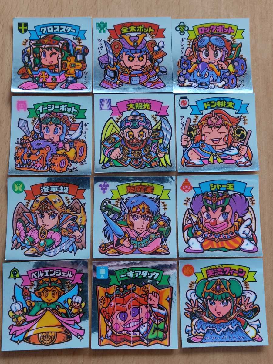 旧ビックリマン悪魔VS天使シール チョコ19弾すくみ コンプリート Qあり