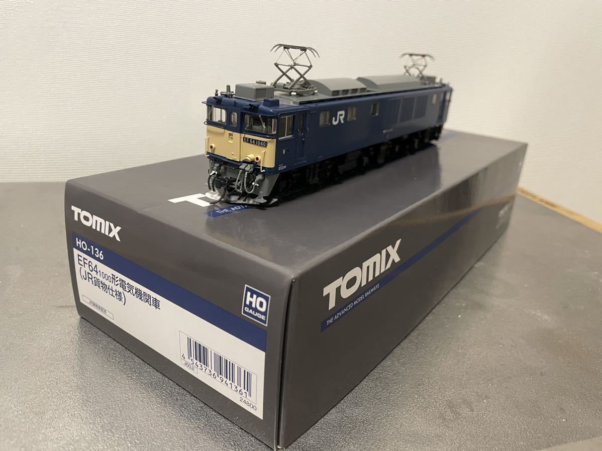 TOMIX 品番HO-136 JR EF64 1000形電気機関車（JR貨物仕様） 【公式通販】