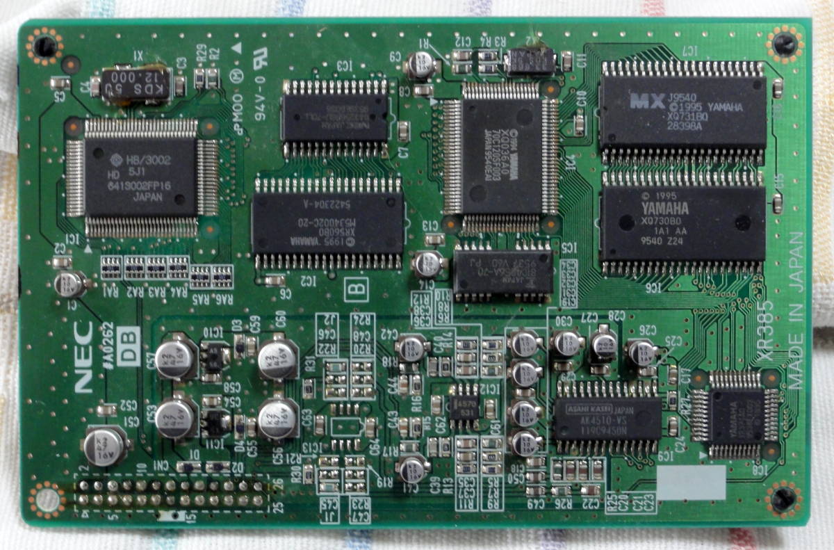 PC-9801-118 Yahoo!オークション - NEC XR385 MIDI音源 追加ボード PC