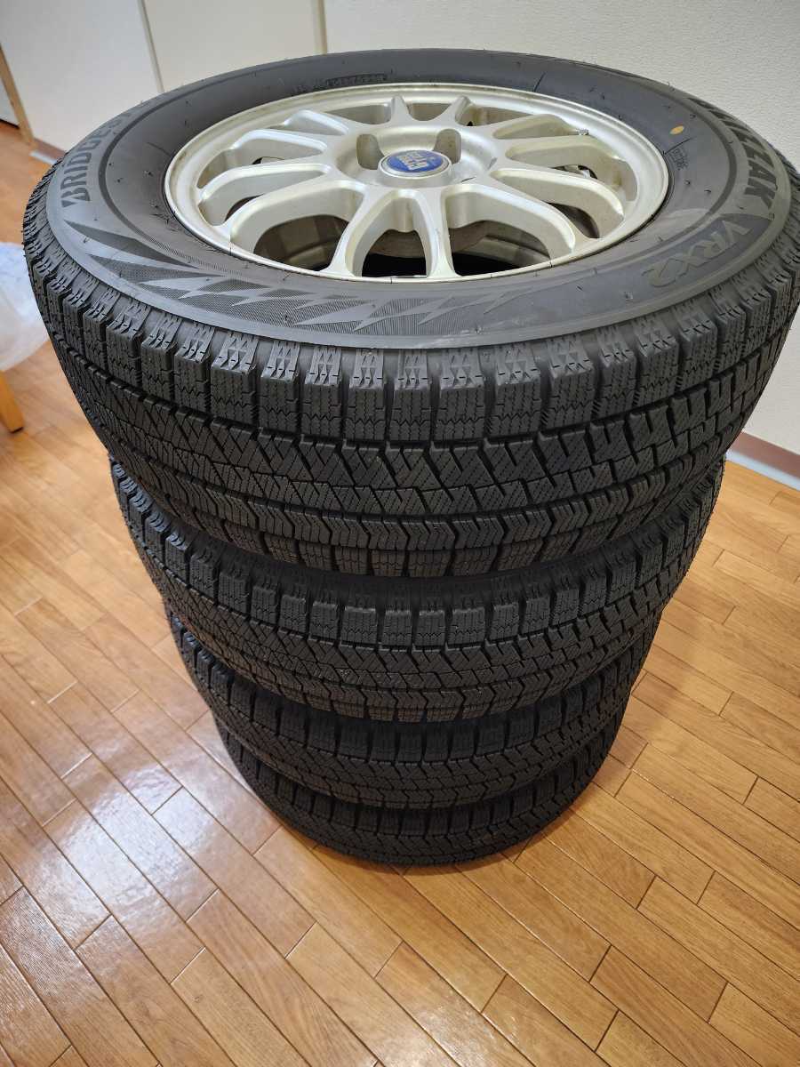 BLIZZAK VRX2 215/65 R16 5穴ホイール付き 21年50週×2 21 BLIZZAK VRX2 215/65 R16 5穴ホイール付き 21年50週×2 21