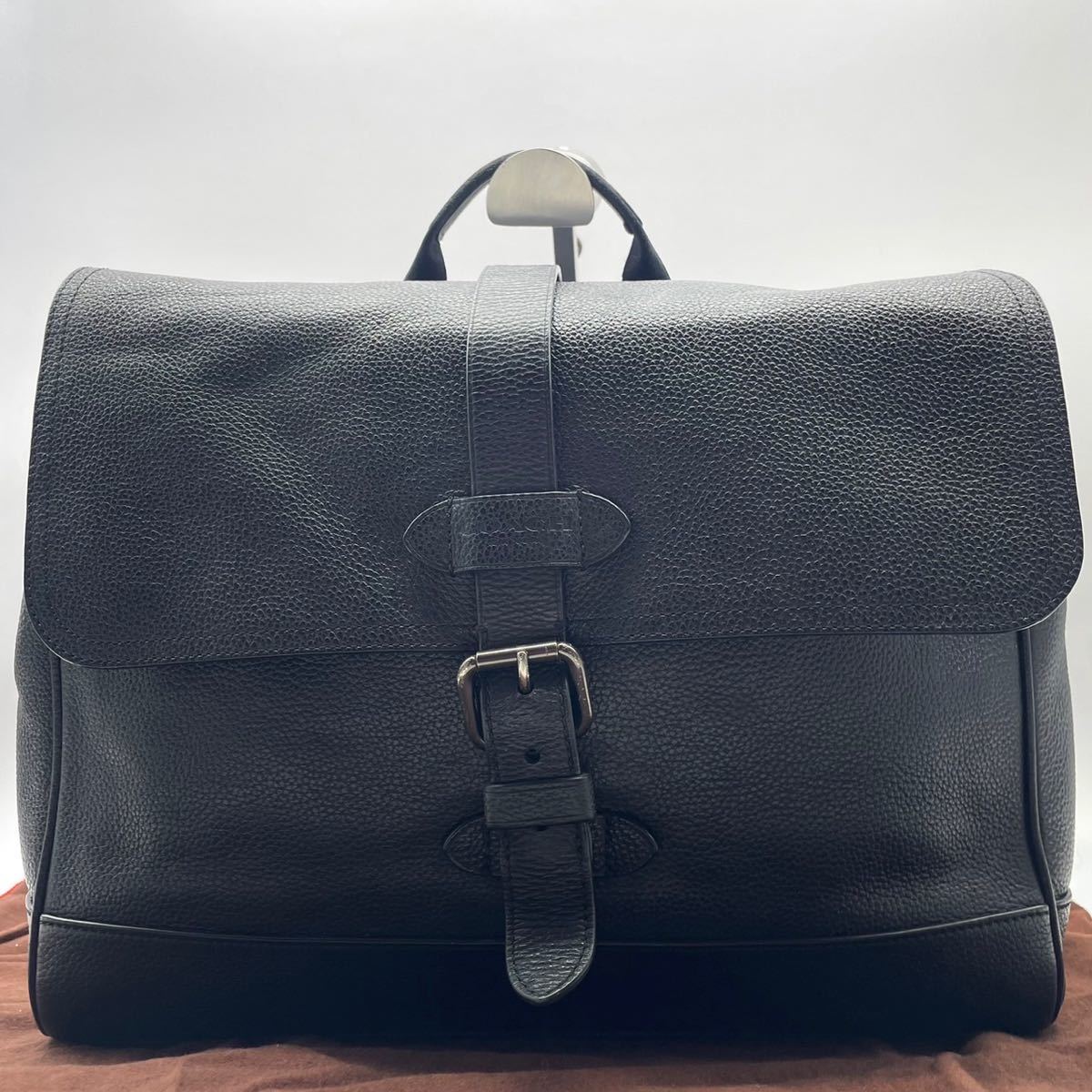 1円《新品同然・大容量》COACH コーチ ハドソン 2WAY ビジネスバッグ