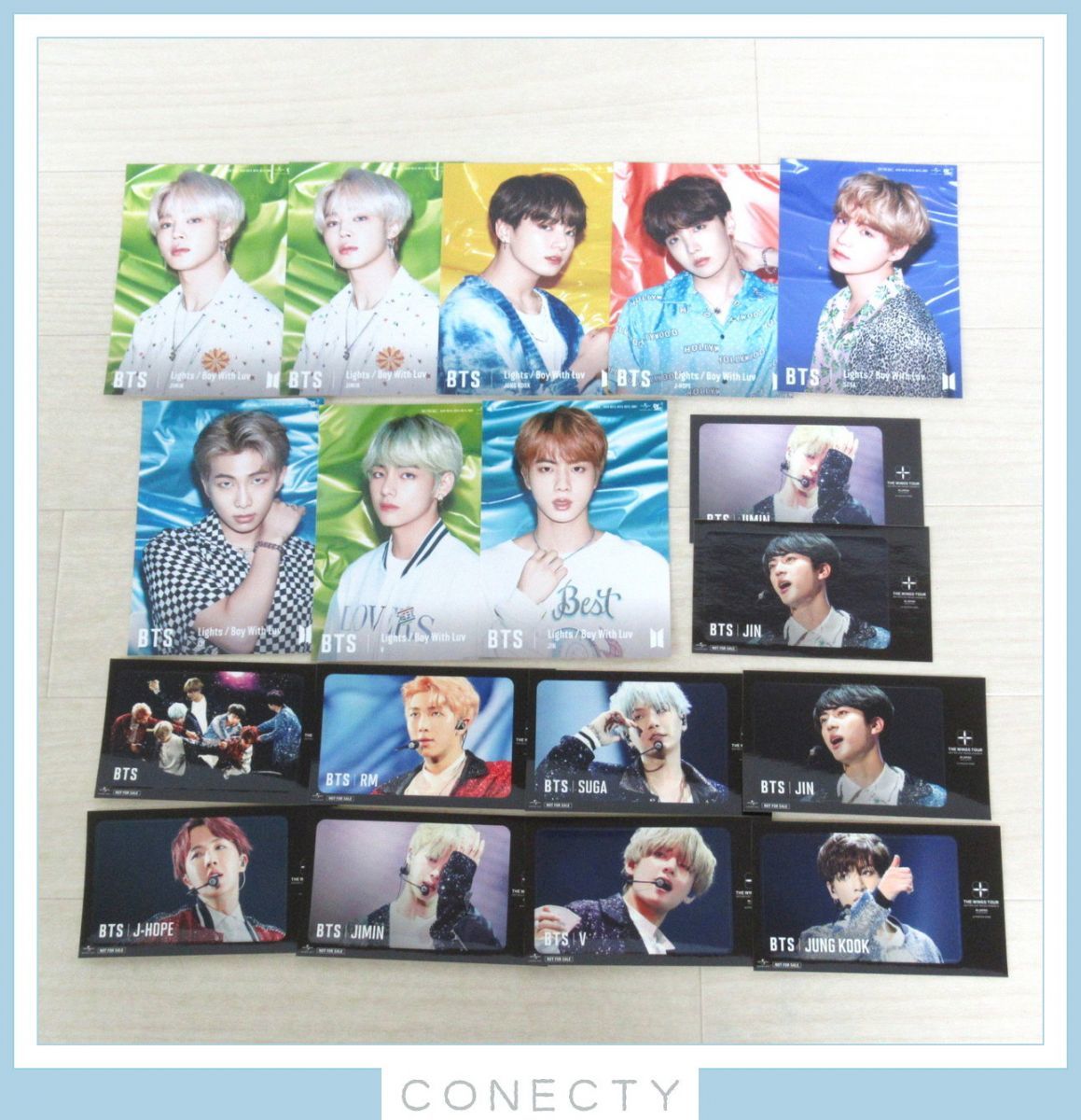 BTS 防弾少年団 【FC限定】5形態購入特典 自撮フォトカード /トレカ など zhush1.jpg