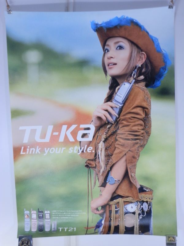 P62【ポスター｜B2サイズ｜約515×728mm】Tu－Ka ツーカー 浜崎