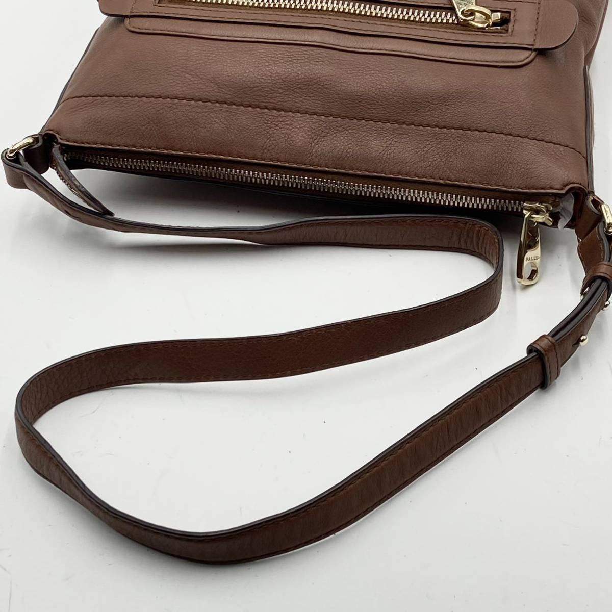 1円【希少・極美品】BALLY バリー メンズ UMAS-SM ショルダーバッグ 