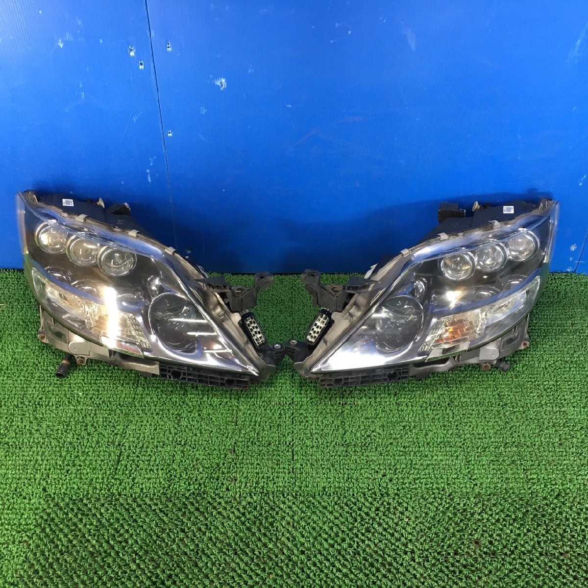 レクサス UVF46 LS600hl純正 中期 LEDヘッ ドライトセット24 レクサス 