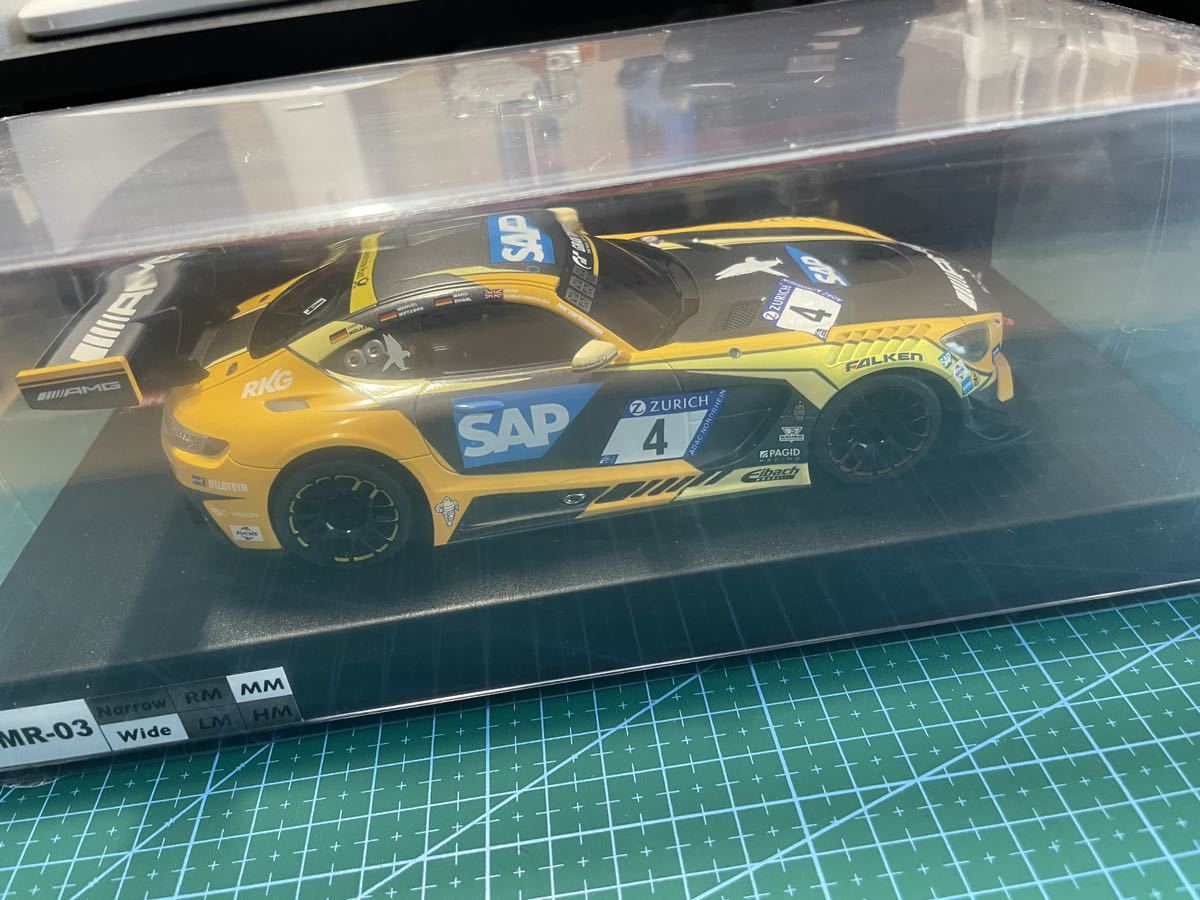 【新品未開封】京商ミニッツ　オートスケールASC メルセデス AMG GT3 イエロー/ブラック MZP241YBK 1円〜
