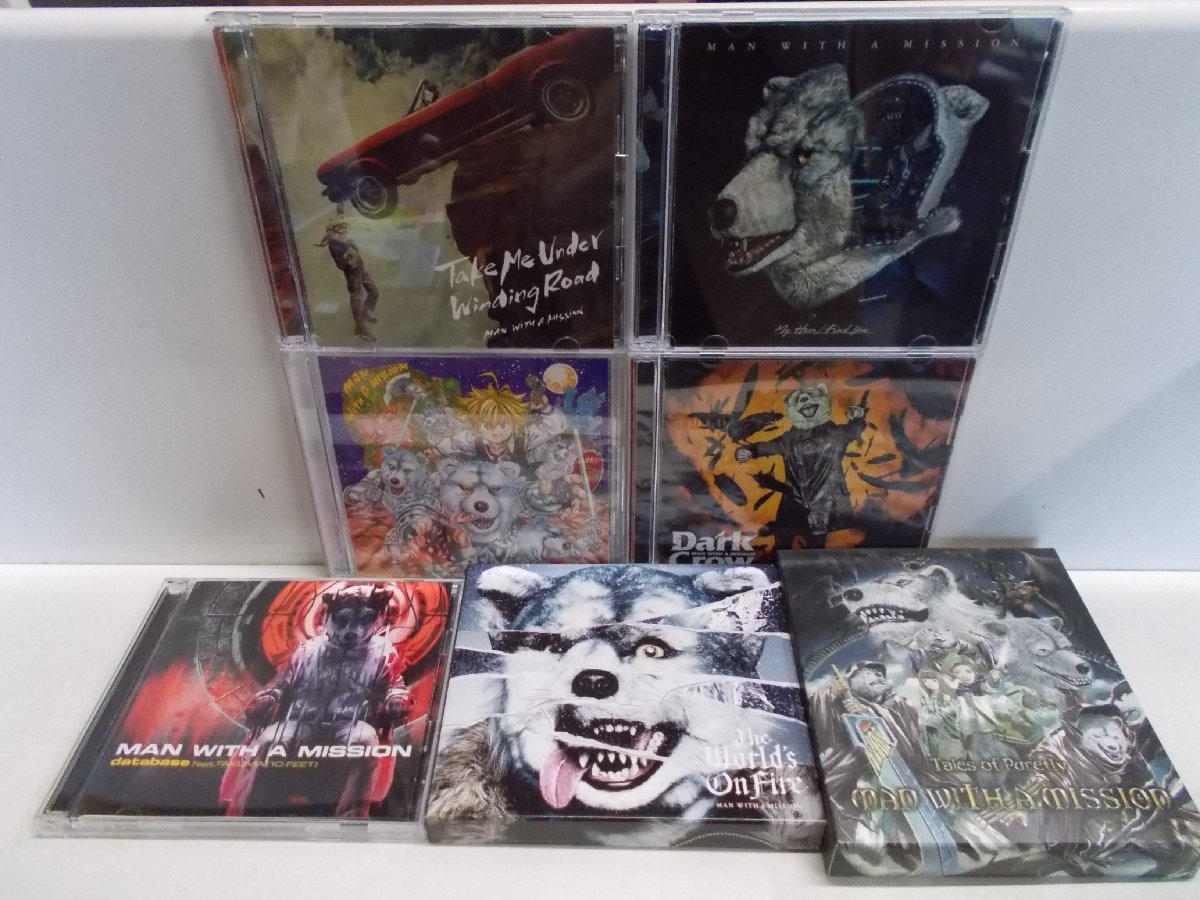CD+DVD】《7点セット》MAN WITH A MISSION / Dark Crow[DVD付初回限定