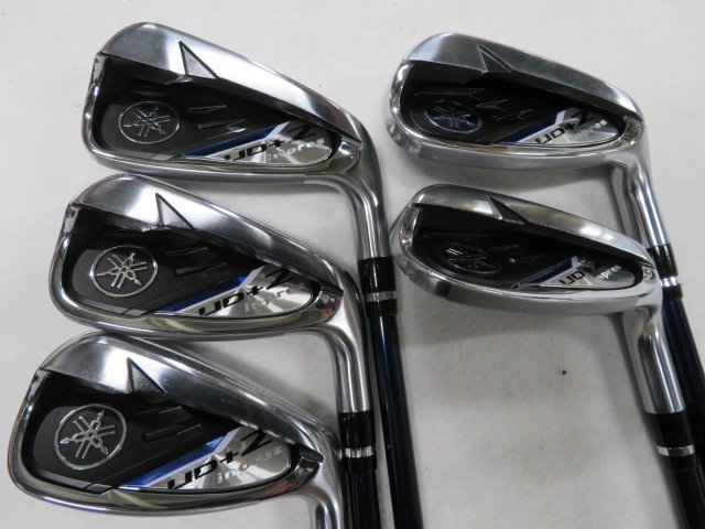 【中古】ヤマハ　2021　インプレス　ＵＤ＋２　アイアン　５本（７～Ｐ、Ｓ）　Ｒ　M421i　カーボン