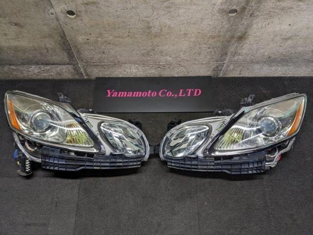 C】レクサス 純正 GRS191 GS350 前期 HID ヘッドライト ヘッドランプ