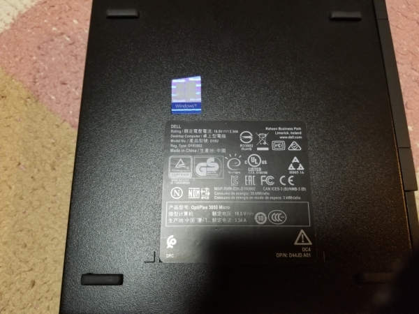 DELL OptiPlex3050　？　格安ジャンク扱い_1