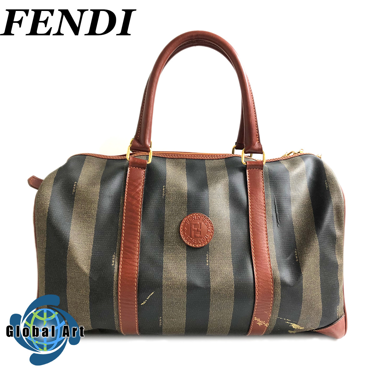 ○1C171/FENDI フェンディ/ボストンバッグ/旅行バッグ/ハンドバッグ 