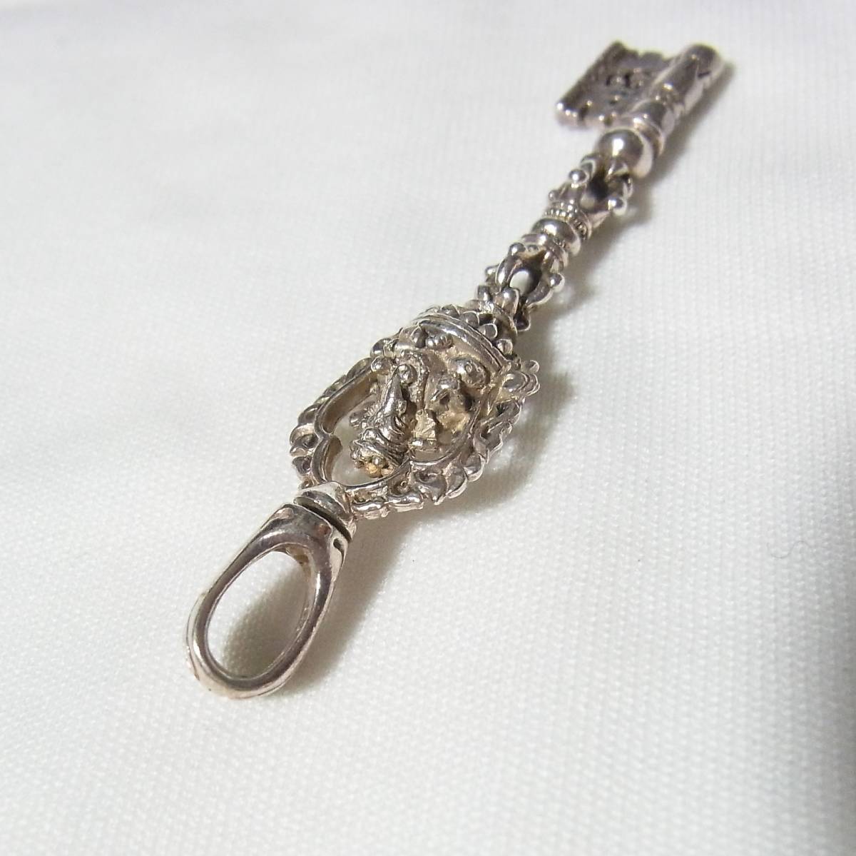 【美品】ソカロ ガネーシャ キー M ペンダントトップ SV950 ネックレス ZOCALO ソカロ ガネーシャ キー M Ganesh Key ペンダント トップ 定価