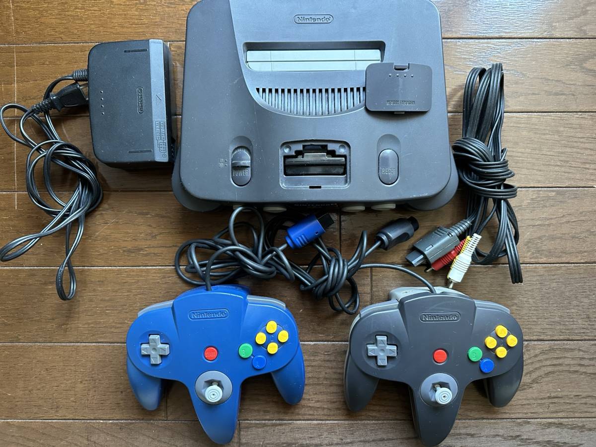 NINTENDO64★ニンテンドー64★本体他附属品多数、ソフト15本★ジャンク