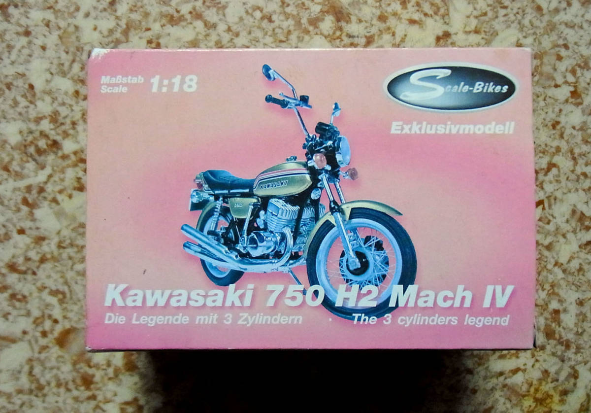 Scale-Bikes 1/18ミニカー カワサキ 750 H2 Mach Ⅳ 【公式通販】