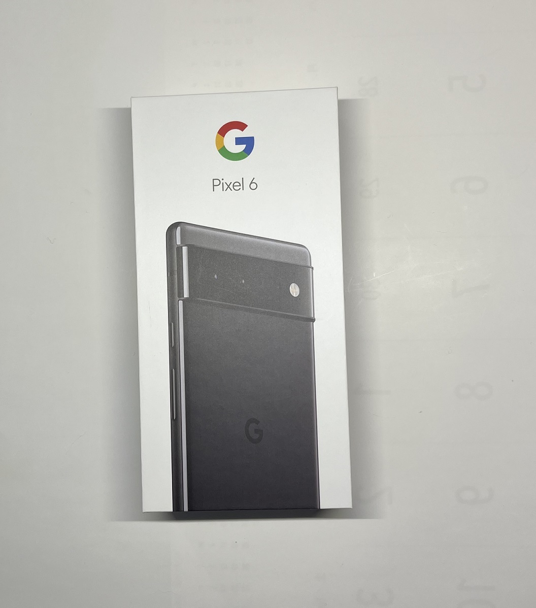 中古美品 グーグル/Google Pixel 6 128GB SIMフリー ブラック/Stormy