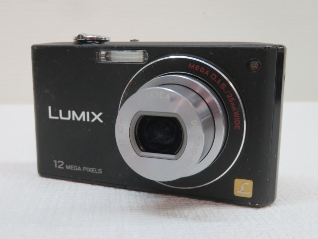  1210万画素 Panasonic DMC-FX40 コンパクトデジタルカメラ エクストラブラック LUMIX パナソニック ルミックス 63857(パナソニック)｜売買されたオークション情報、yahooの商品情報をアーカイブ公開 - パナソニック