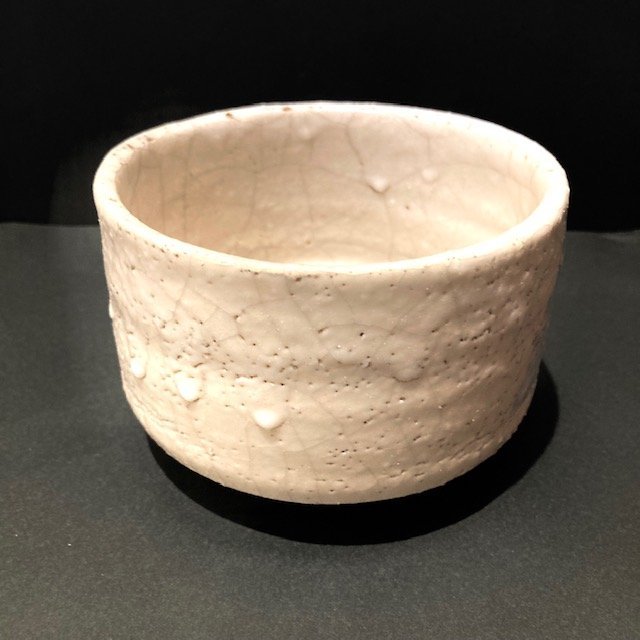 骨董】志野焼 茶碗 茶器 抹茶 茶道具 茶道 陶器 焼物 古美術