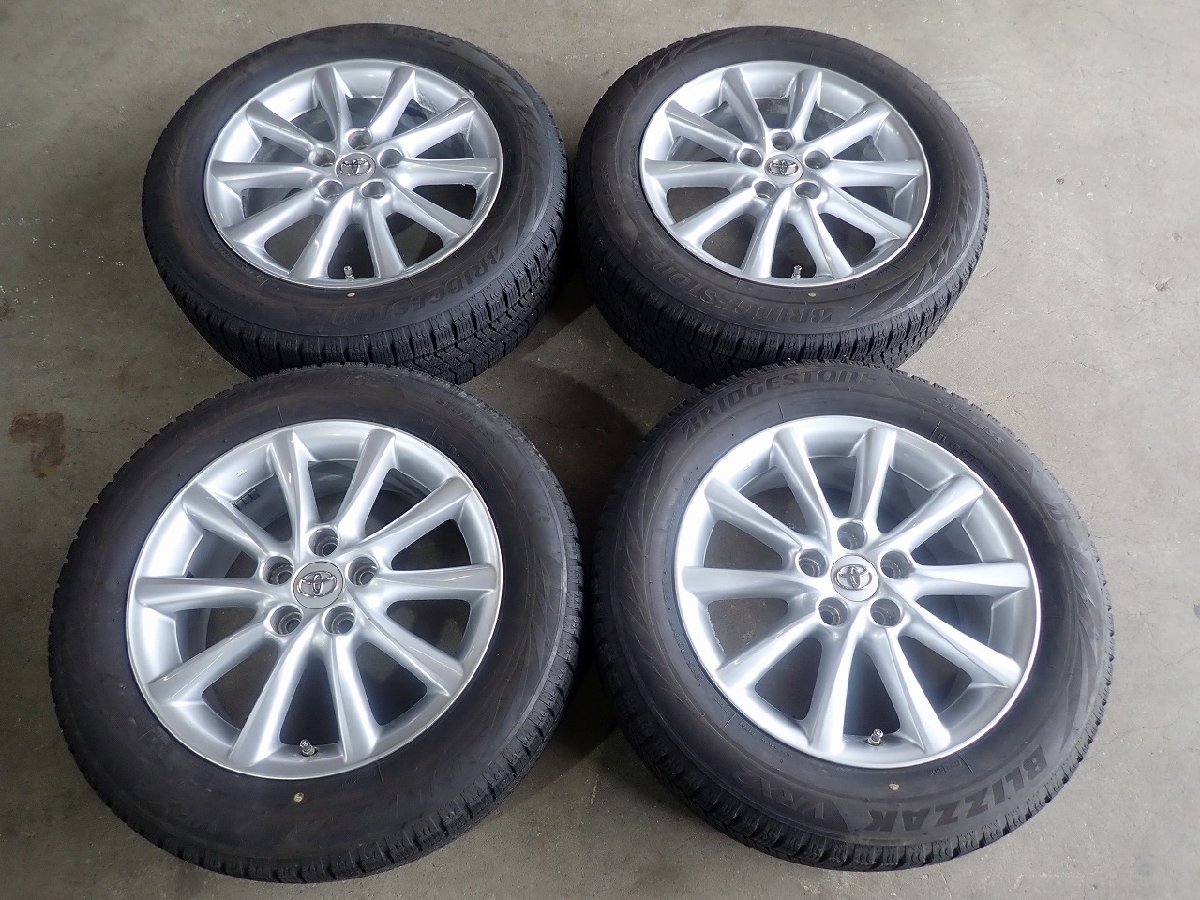 QR3822【送料無料215/60R17】トヨタ純正 エスティマ CH-R 中古