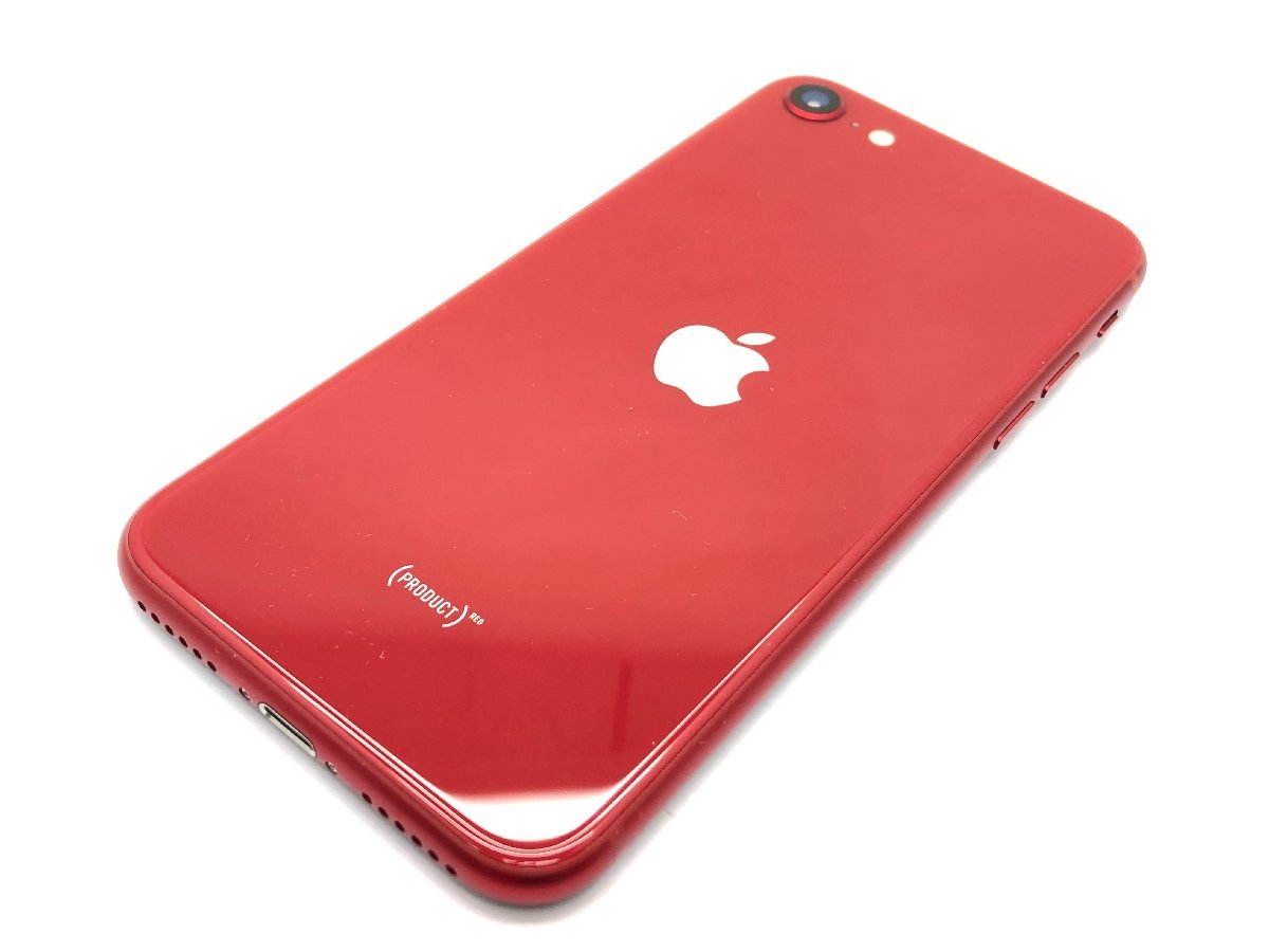 美品 Apple iPhone SE 第3世代 64GB SIMフリー MMYG3J/A A2782 レッド 