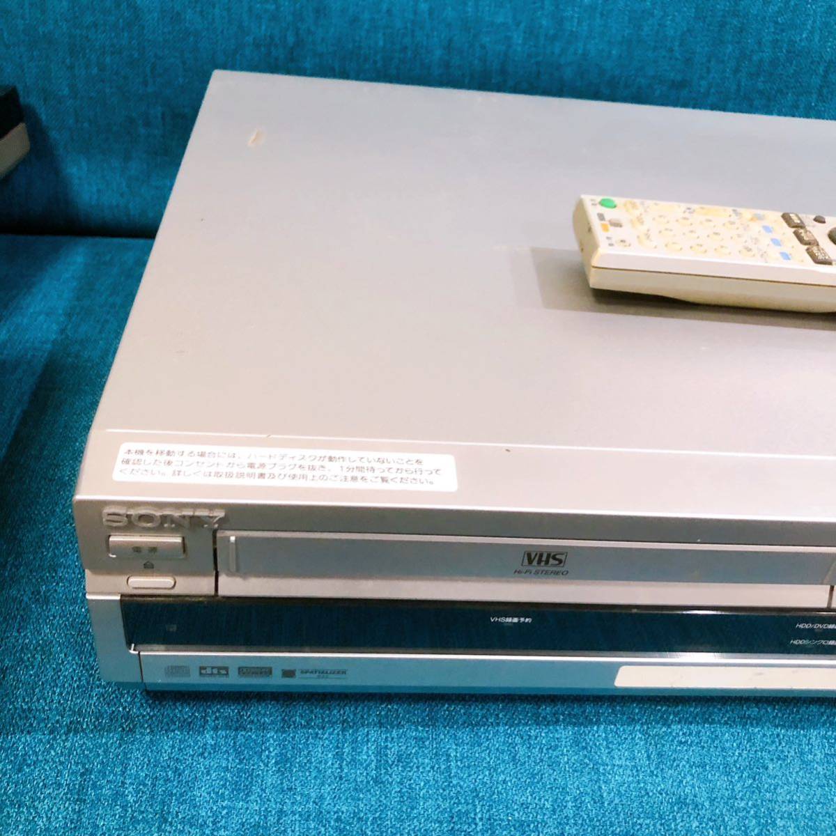 ジャンク品 SONY RDR-VH85 VHS HDD DVDレコーダー 160GB｜Yahoo!フリマ