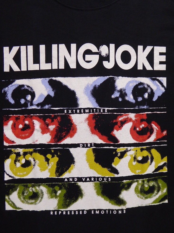 キリングジョーク ビンテージ バンドTシャツ 野村訓市 Killing Joke キリングジョーク ビンテージ バンドTシャツ 野村訓市 Killing Joke