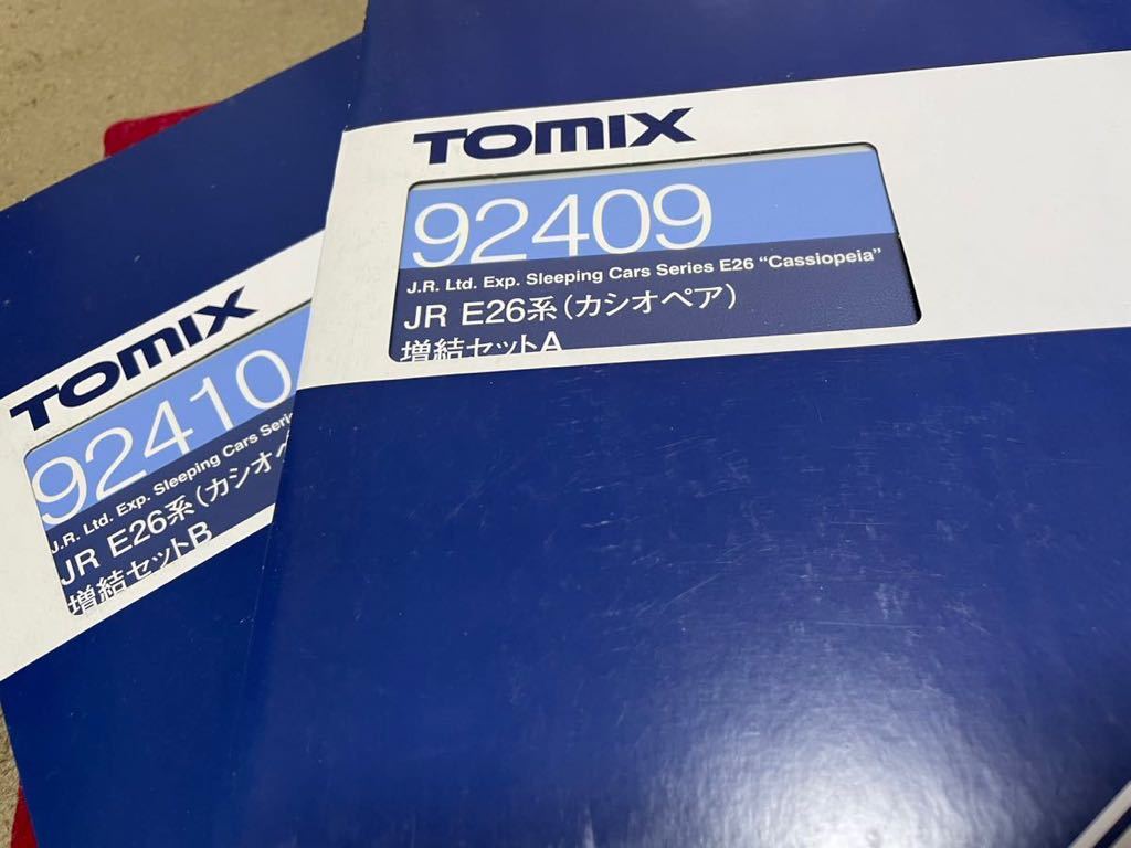 TOMIX 92409 92410 JR E26系寝台特急 カシオペアフル編成 TOMIX JR 0