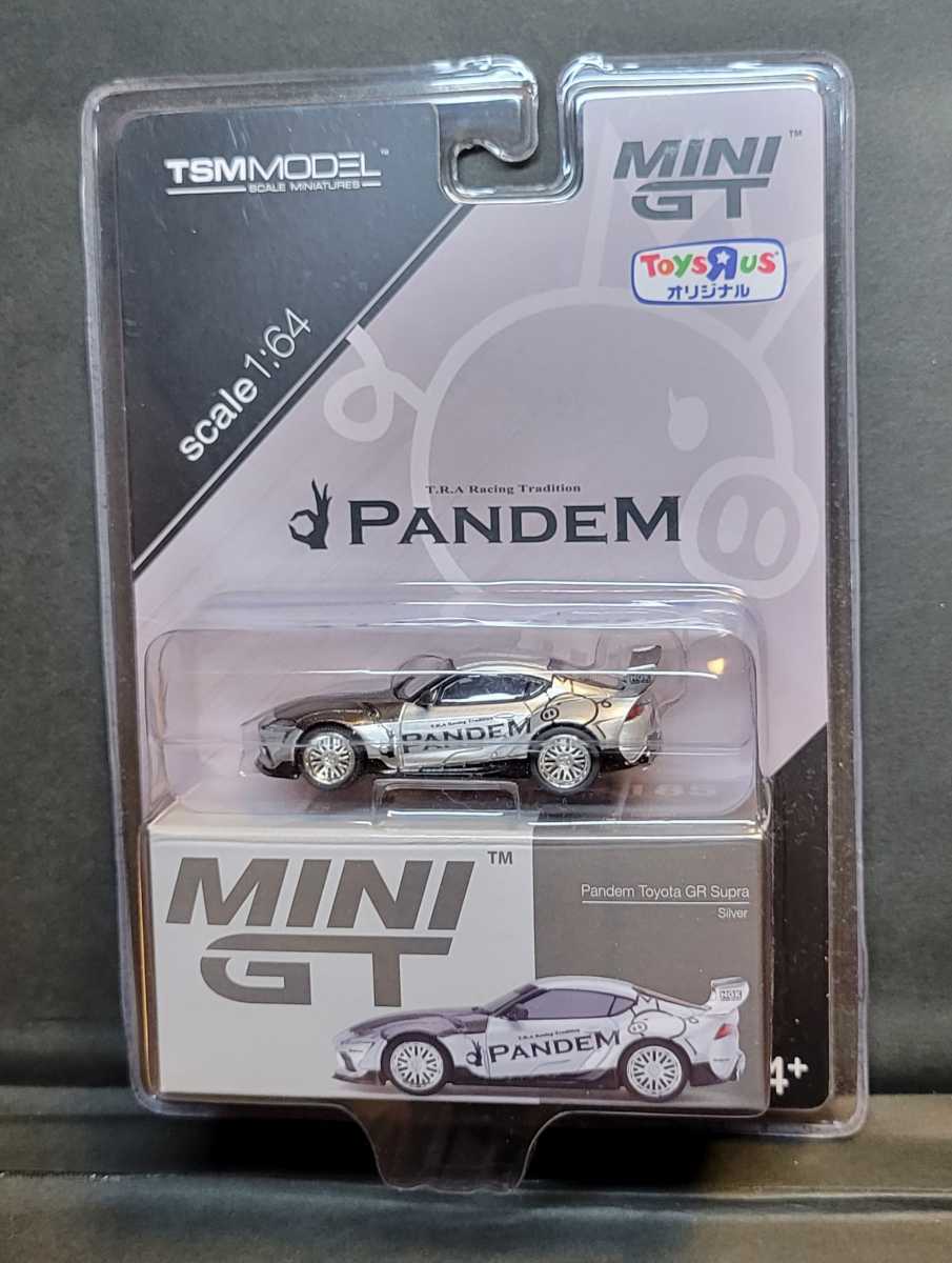 トイザらス限定 MINI GT 1/64 Pandem Toyota GR Supra V1.0 No.185 