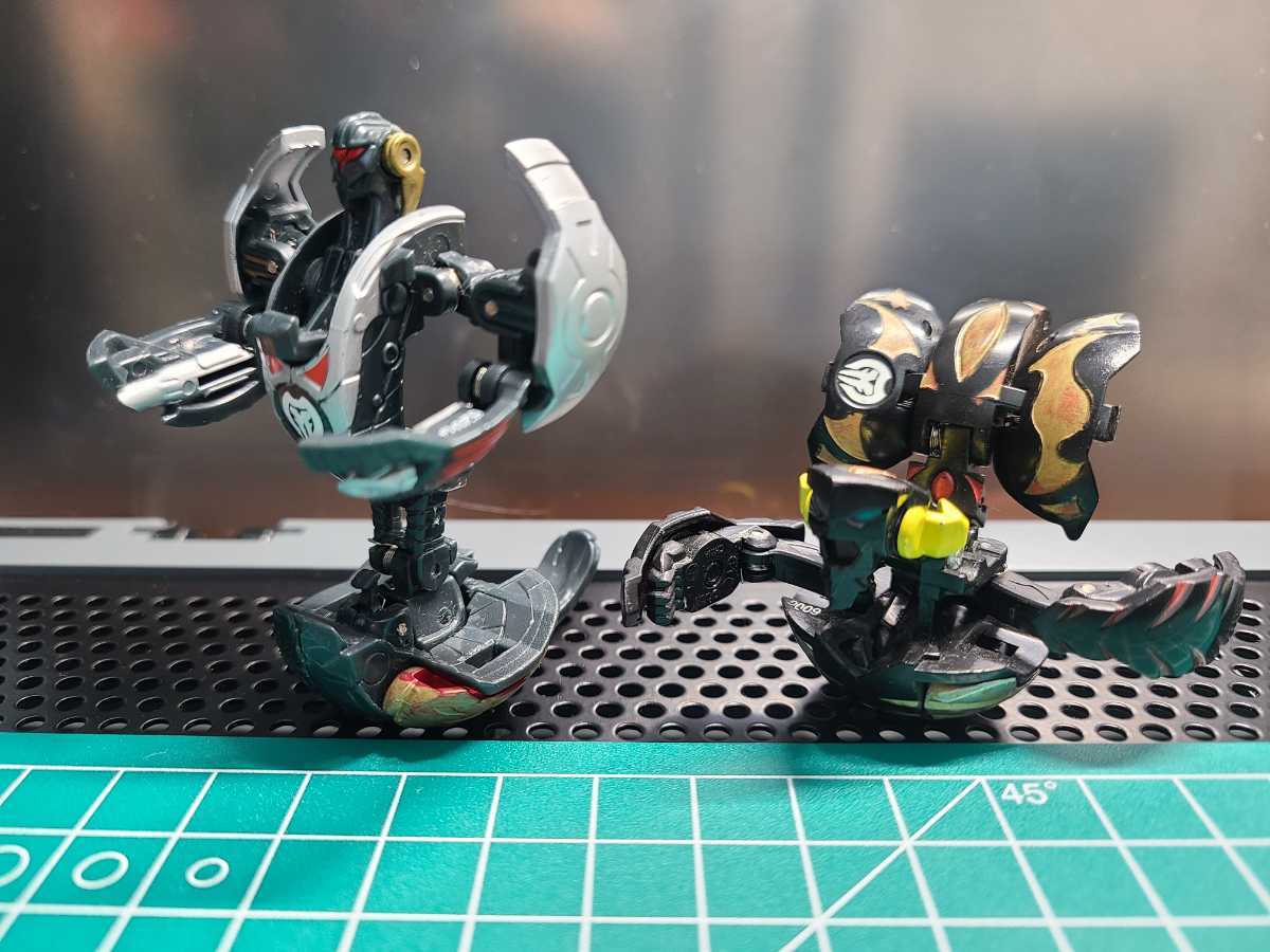爆丸 7機セット＋カード ジャンク品 爆テク爆丸(おもちゃ、ゲーム
