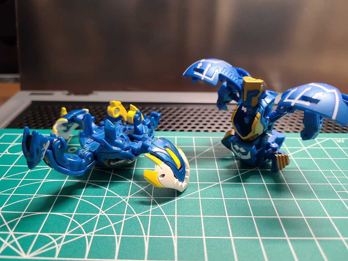 爆丸 7機セット＋カード ジャンク品 爆テク爆丸(おもちゃ、ゲーム