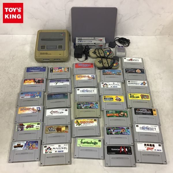 全国無料，大得価 1円〜 訳あり NINTENDO SFC スーパーファミコン SHVC-001 本体 コントローラー スーパーマリオカート ファイナルファンタジーV 他(その他)｜売買されたオークション情報、yahooの商品情報をアーカ その他