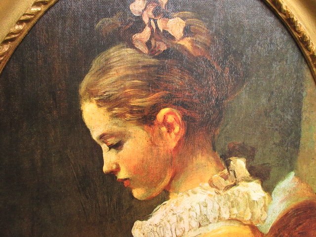 ジャン・オノレ・フラゴナール 読者する娘 特大