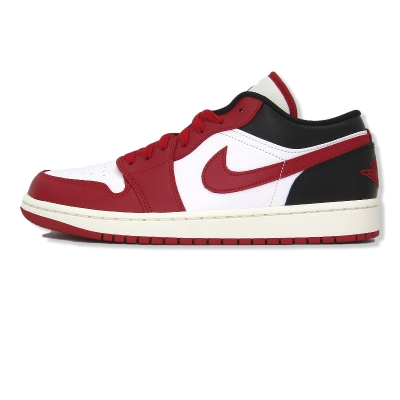 未使用 NIKE ナイキ 27.5cm WMNS AIR JORDAN1 LOW DC0774-160 ウィメンズ エアジョーダン１ ロー WHITE/GYM RED 90004900