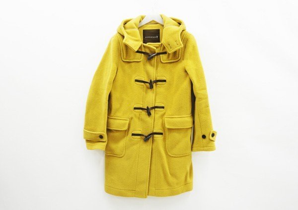 ◇【MACKINTOSH マッキントッシュ】ウール ダッフルコート イエロー 36