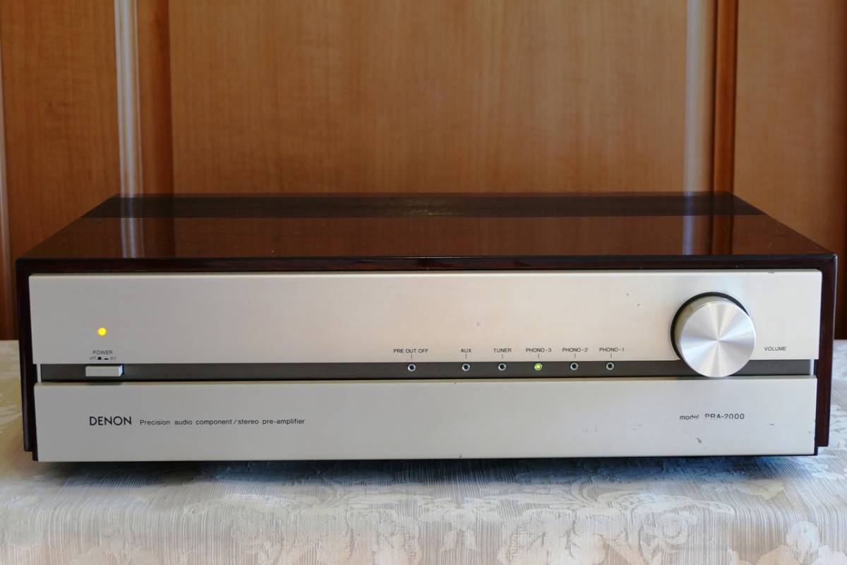 通販 本物 ジャンク DENON/デンオン/デノン PRA-2000 難あり、保証無し 