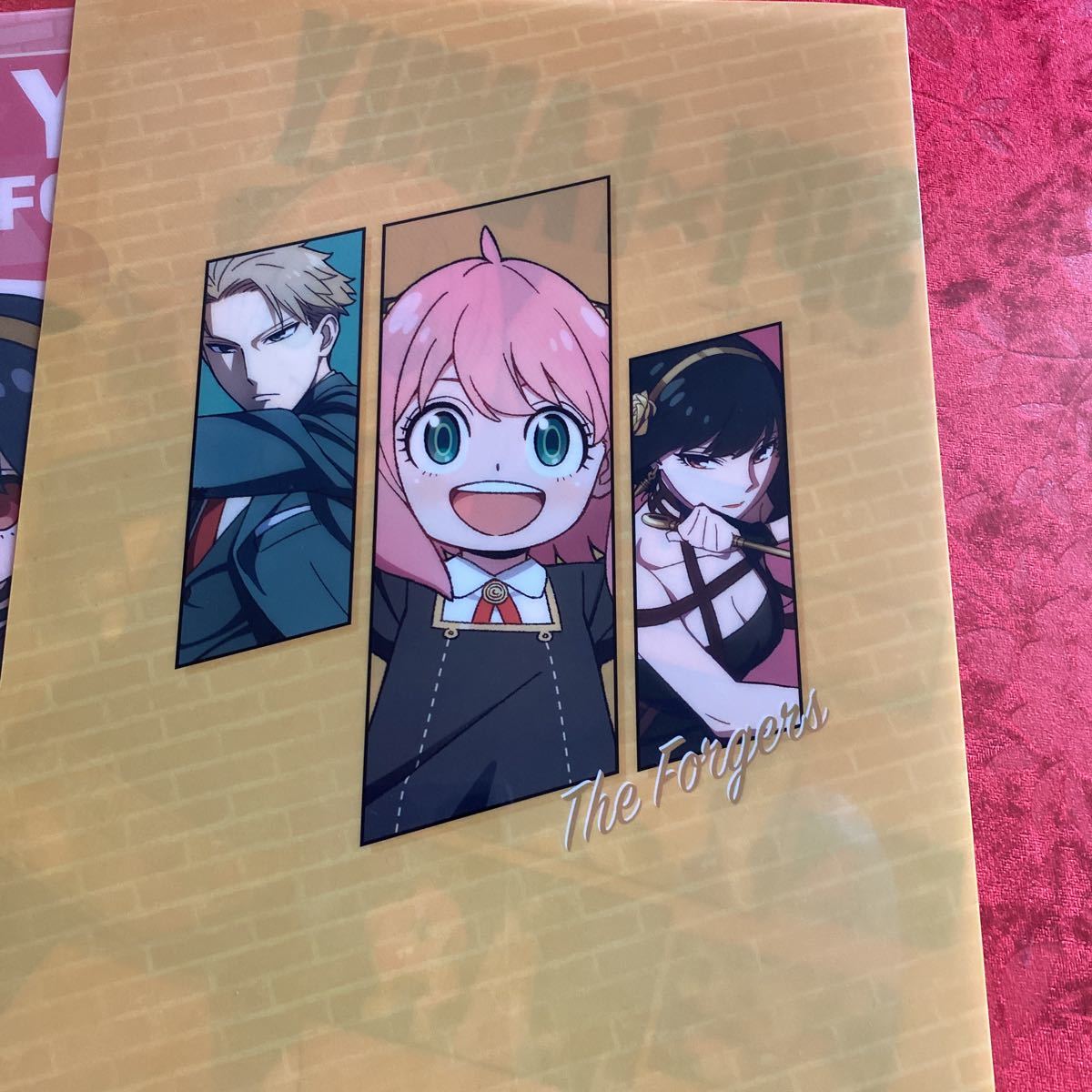 スパイファミリーくら寿司下敷きなど4点set_2