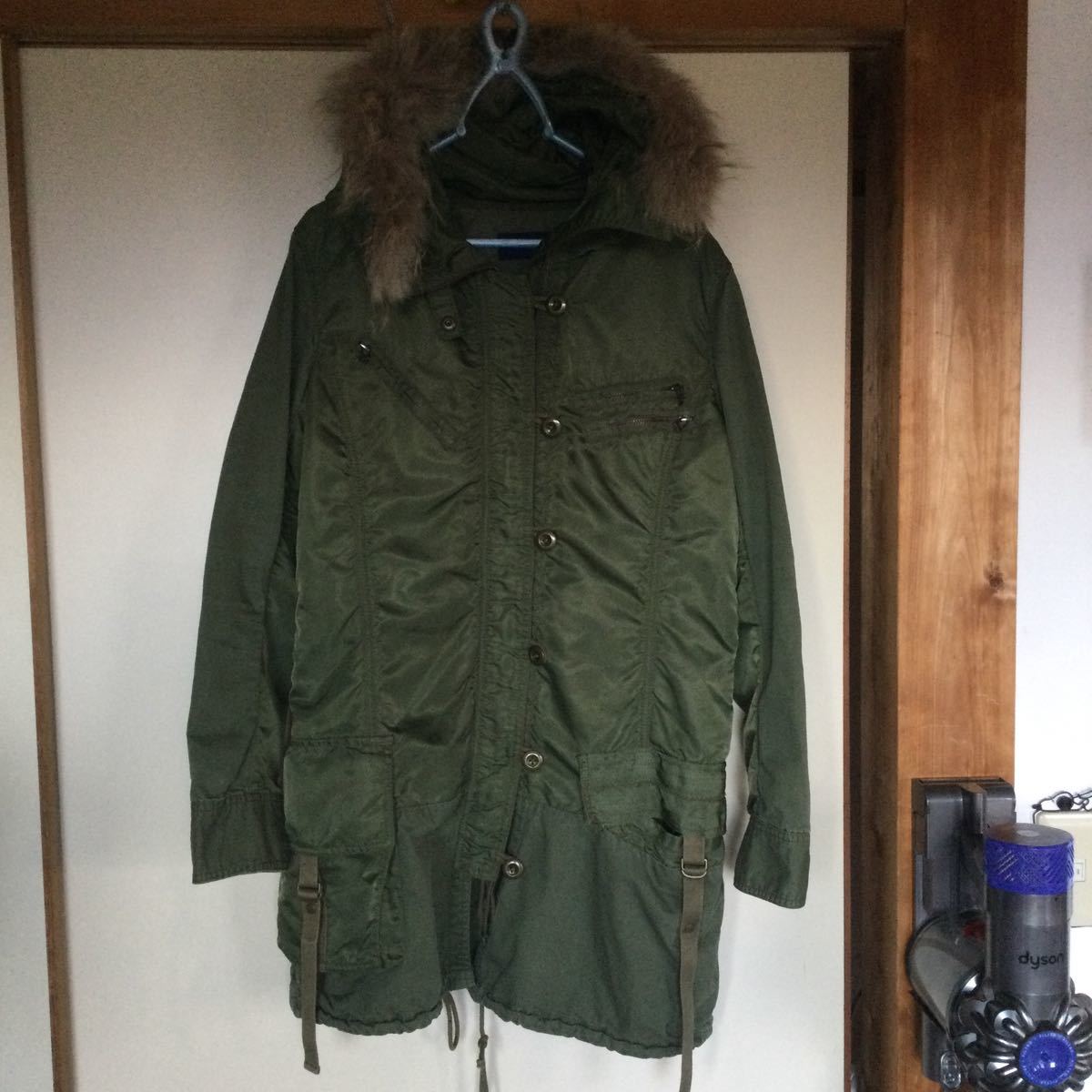 AVIREX アビレックス　コート　モッズコート ？サイズM ファー付き