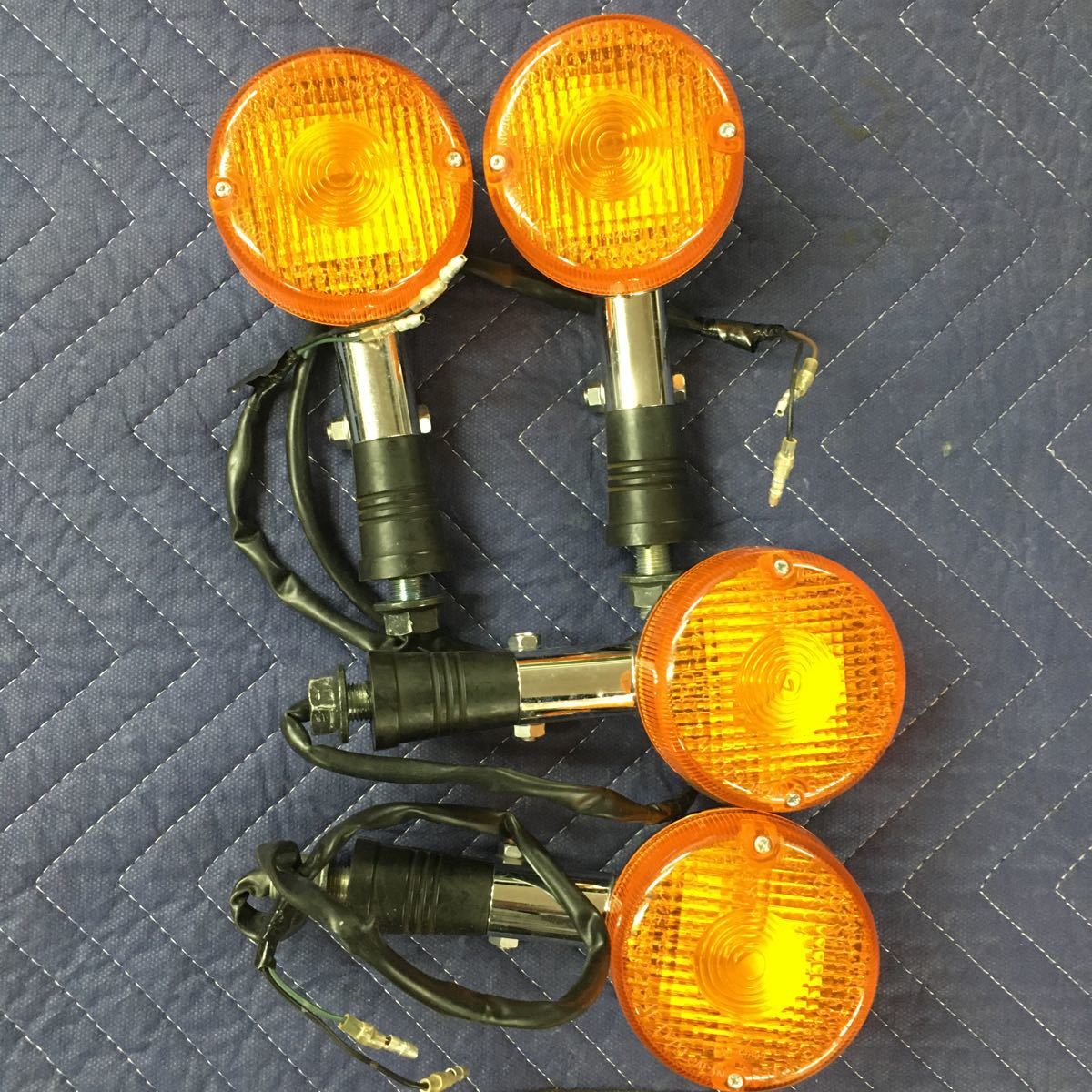 超美品 YAMAHA SR400 純正ウインカー ◎SR400 RH03J-005〜 外し 純正ウインカー ヤマハ | TEXT 新品◇SR400
