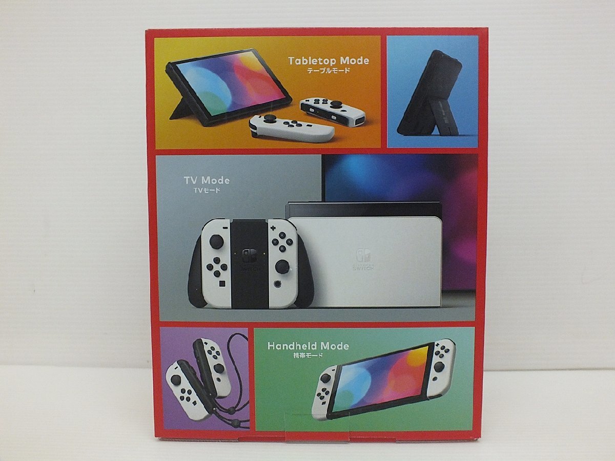 1円～ [4A-51-056-1] 未使用 Nintendo Switch ニンテンドースイッチ 有機ELモデル HEG-001 ホワイト& 中古 スーパーマリオメーカー2 セット 世界のアソビ大全51 Nintendo Switch ストア 美品☆クラブニンテンドー 2枚