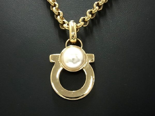 1円 □極美品□ Salvatore Ferragamo フェラガモ ガンチーニ フェイク